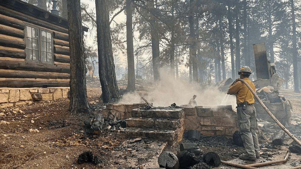 Dragon Bravo Wildfire Devastates Grand Canyon Lodge and Closes North Rim