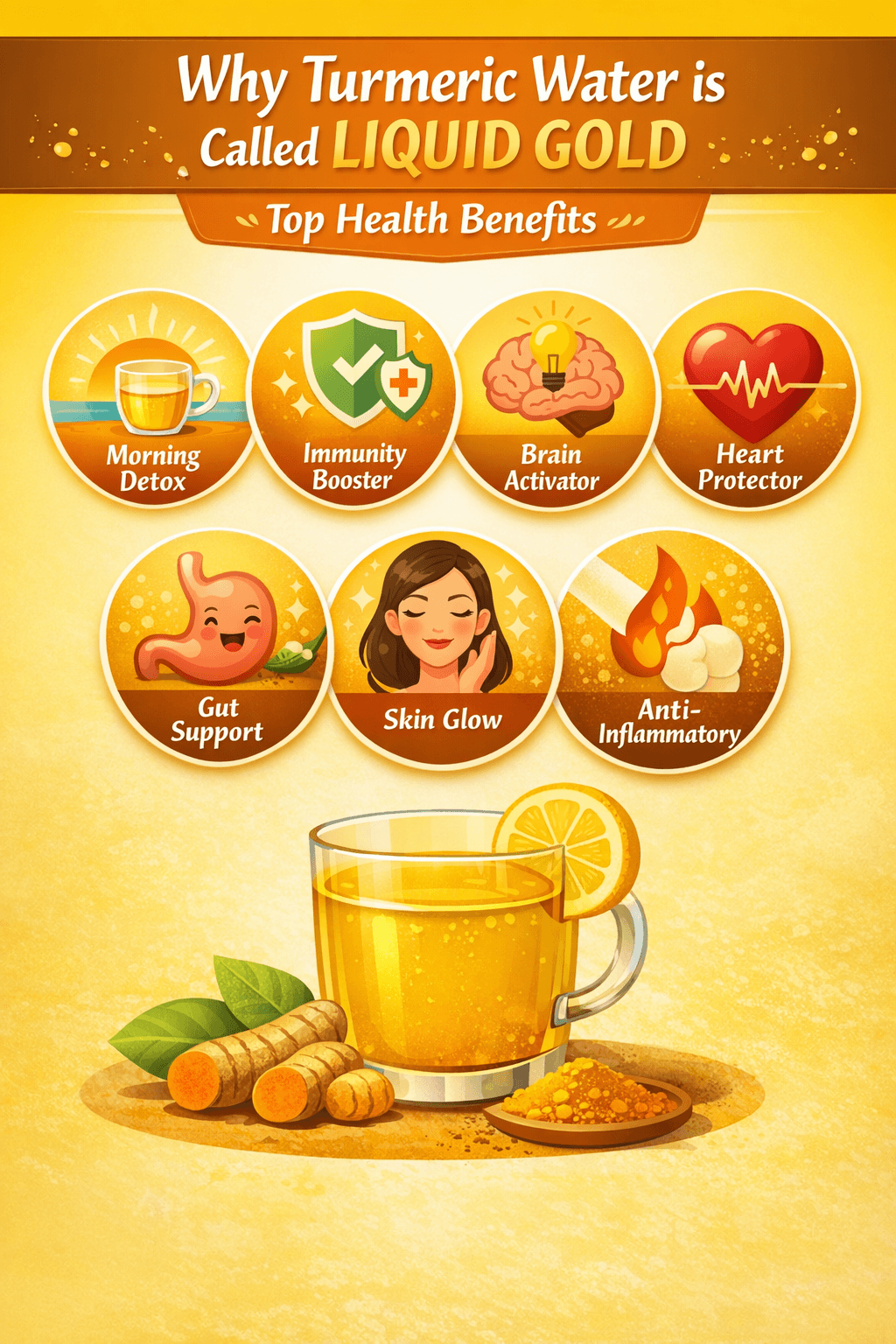 Health Benefits of Drinking Turmeric Water Daily
