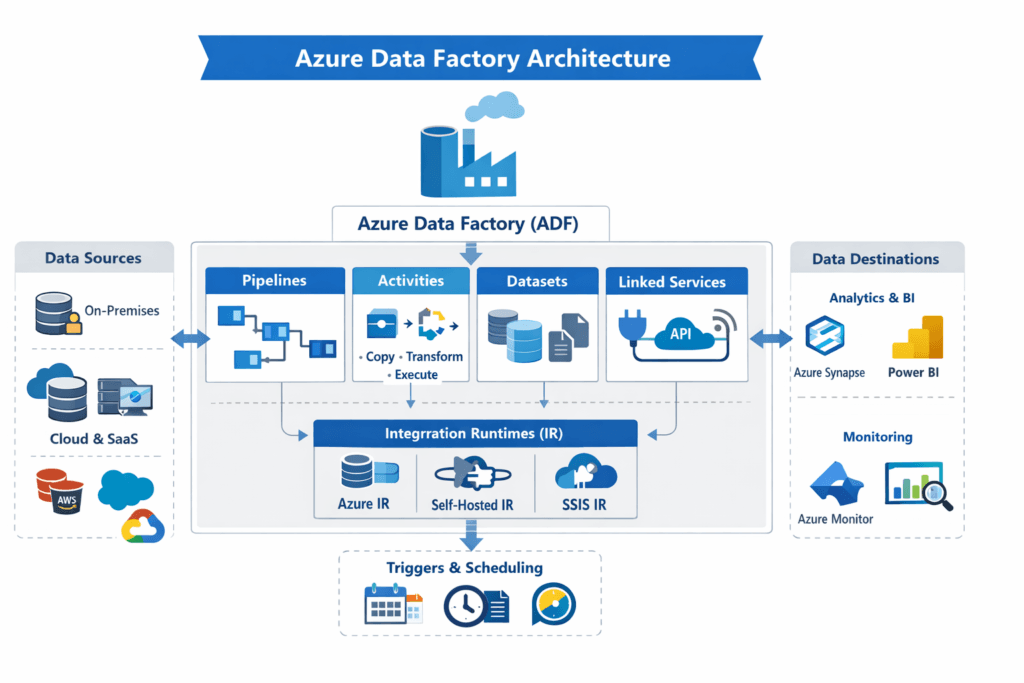 Introduction to Azure Data Factory Architecture