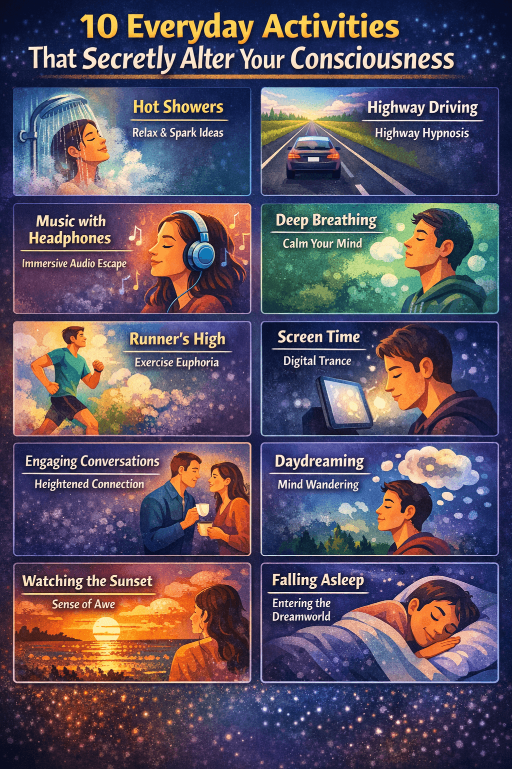 10 Everyday Activities That Secretly Alter Your Consciousness