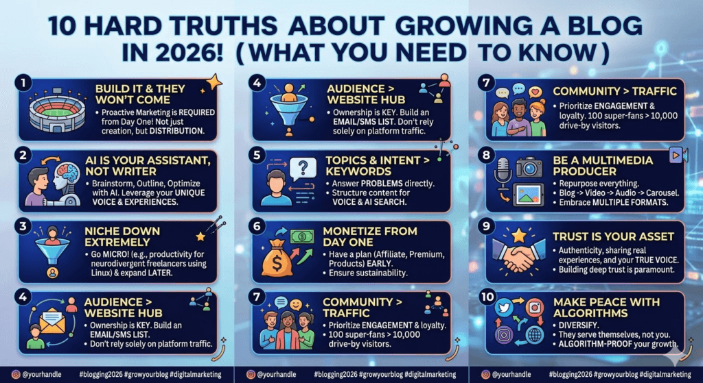 Grow a Blog in 2026