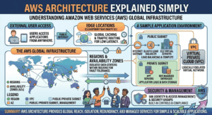 AWS Architecture Explained Simply (Beginner-Friendly Guide)