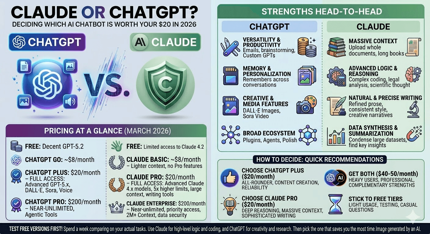 ChatGPT or Claude
