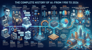 The Complete History of AI: From 1950 to 2026