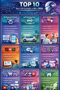 Top 10 Real-Life Examples of Artificial Intelligence in 2026