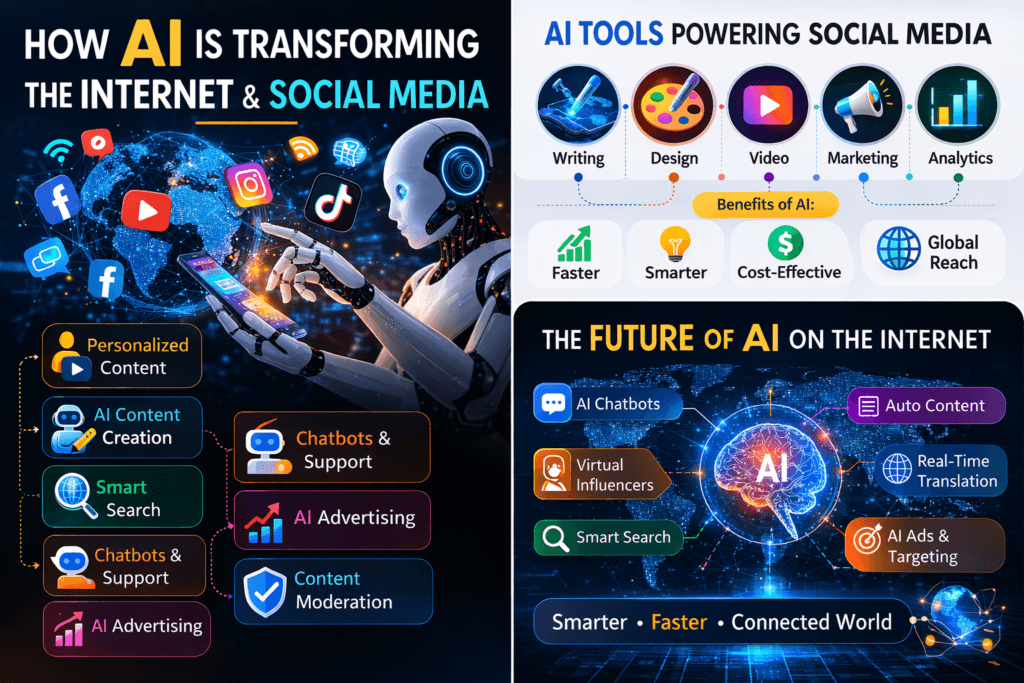 How AI Is Transforming the Internet and Social Media