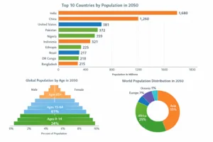 Global population projections for 2050