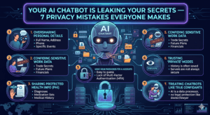 Your AI Chatbot Is Leaking Your Secrets — 7 Privacy Mistakes Everyone Makes