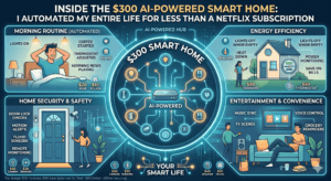 Inside the $300 AI-Powered Smart Home: I Automated My Entire Life for Less Than a Netflix Subscription