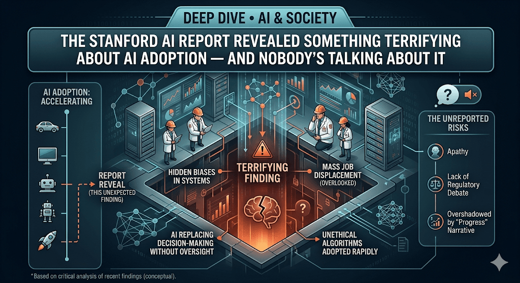 The Stanford AI Report Revealed Something Terrifying About AI Adoption — And Nobody's Talking About It
