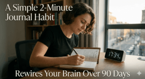 This Simple 2-Minute Journal Habit Rewires Your Brain Over 90 Days