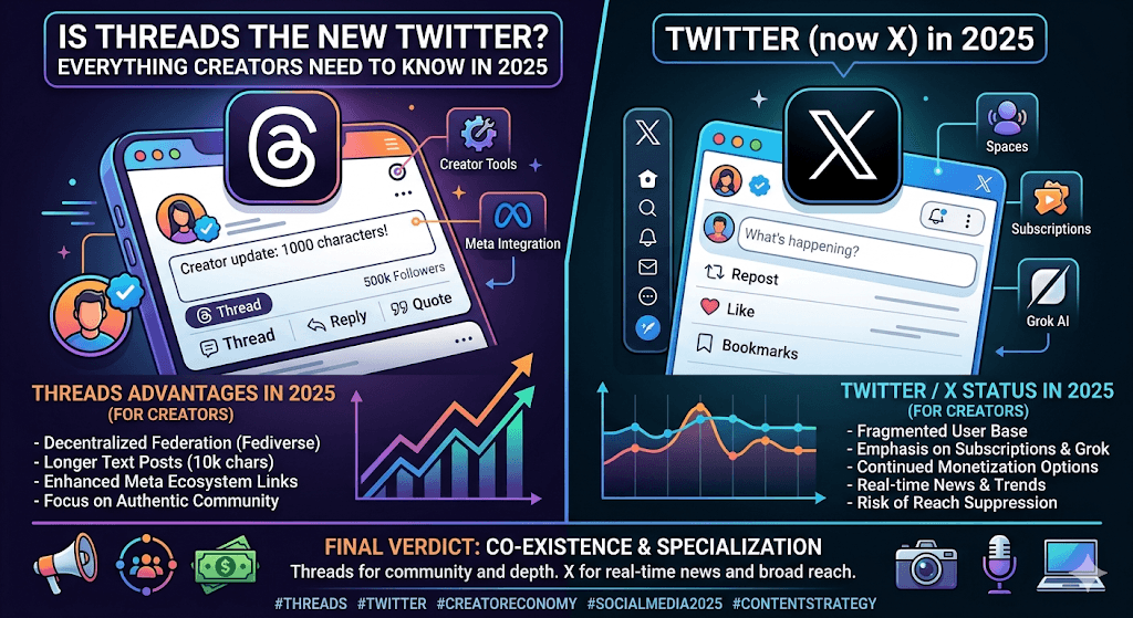 Is Threads the New Twitter? Everything Creators Need to Know in 2025