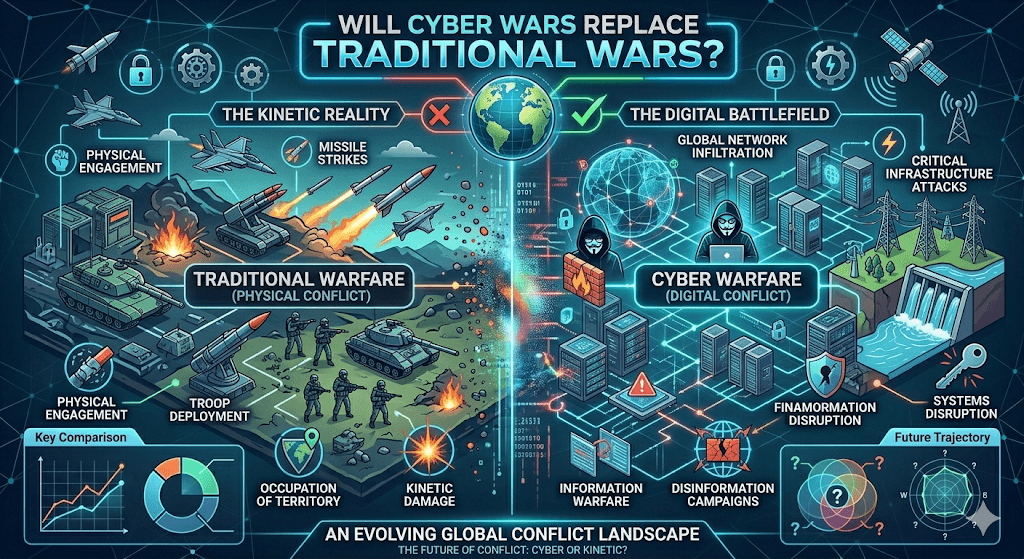 Will Cyber Wars Replace Traditional Wars?