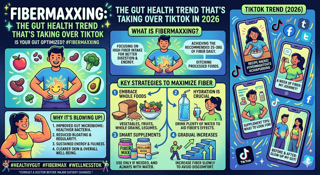 Fibermaxxing: The Gut Health Trend That's Taking Over TikTok in 2026