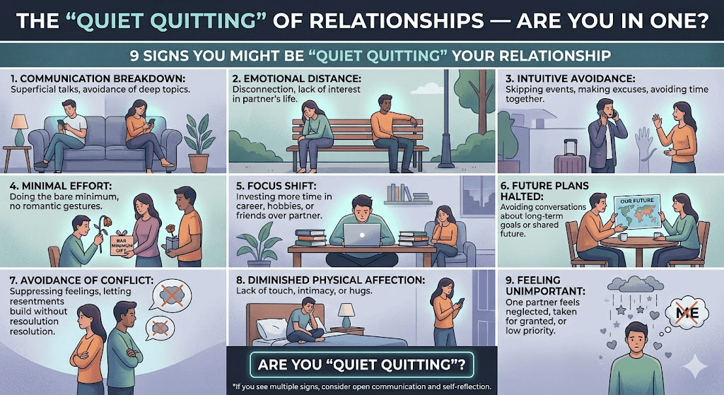The 'Quiet Quitting' of Relationships — Are You in One?