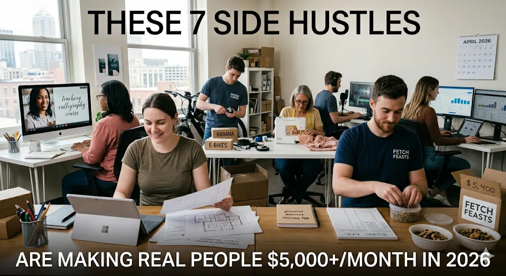 These 7 Side Hustles Are Making Real People $5,000+/Month in 2026 ...