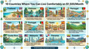 10 Countries Where You Can Live Comfortably on $1,500/Month