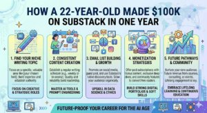 How a 22-Year-Old Made $100K on Substack in One Year