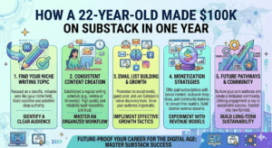 How a 22-Year-Old Made $100K on Substack in One Year