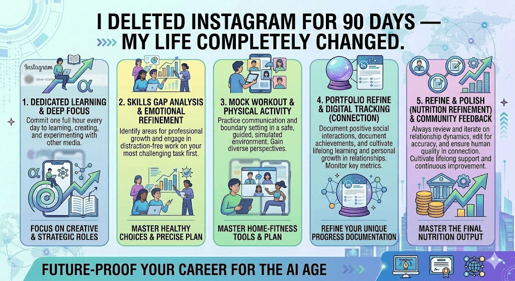 I Deleted Instagram for 90 Days — My Life Completely Changed
