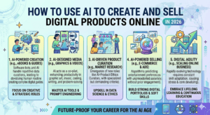 How to Use AI to Create and Sell Digital Products Online