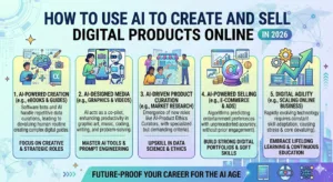 How to Use AI to Create and Sell Digital Products Online