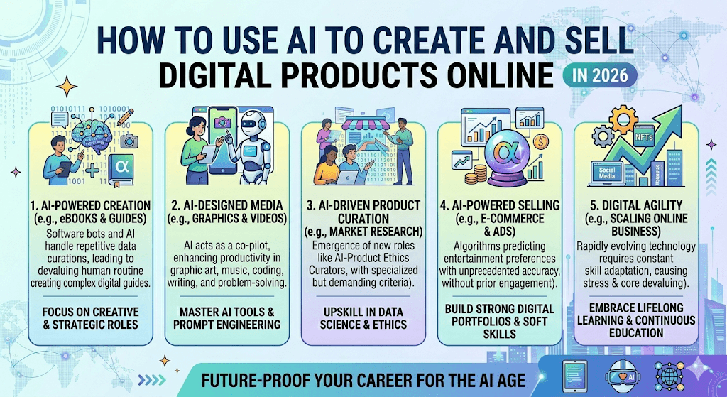 How to Use AI to Create and Sell Digital Products Online