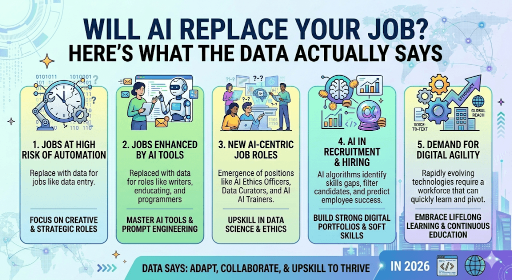 Will AI Replace Your Job? Here's What the Data Actually Says