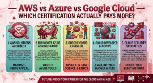 AWS vs Azure vs Google Cloud — Which Certification Actually Pays More?
