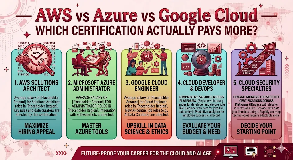 AWS vs Azure vs Google Cloud — Which Certification Actually Pays More?