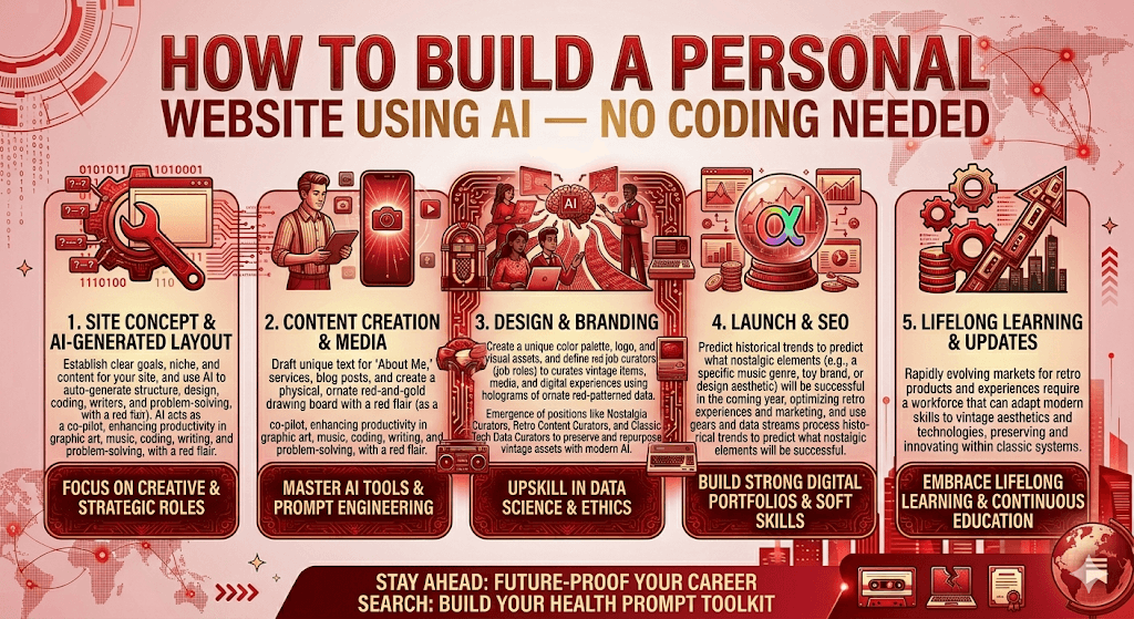 How to Build a Personal Website Using AI — No Coding Needed