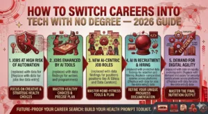 How to Switch Careers Into Tech With No Degree — 2026 Guide