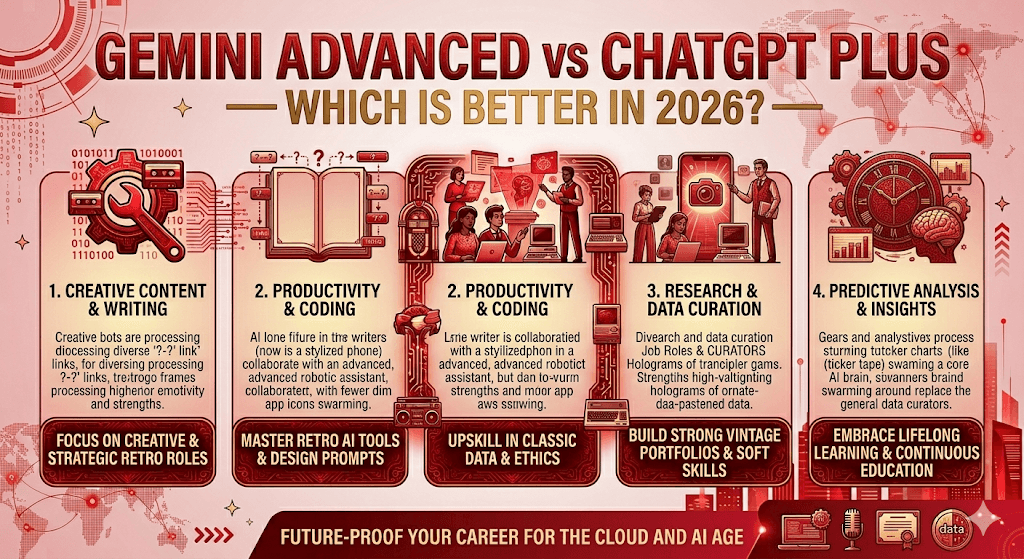 Gemini Advanced vs ChatGPT Plus —Which Is Better in 2026?
