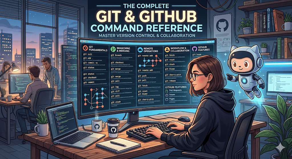 The Complete Git & GitHub Command Reference
