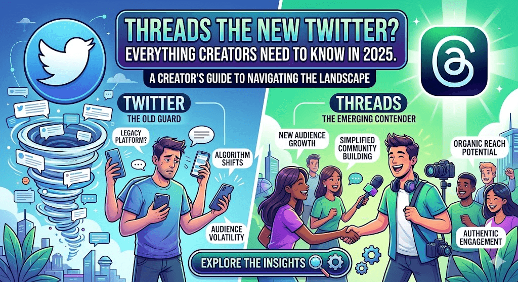 Is Threads the New Twitter? Everything Creators Need to Know in 2025