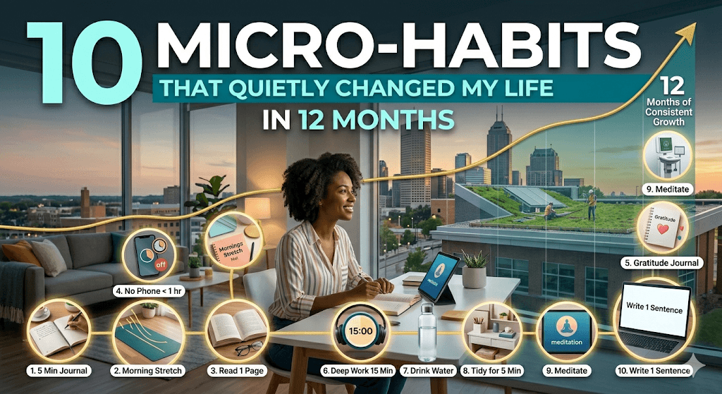 10 Micro-Habits That Quietly Changed My Life in 12 Months