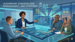 Leadership, Stakeholder Management, and Strategy