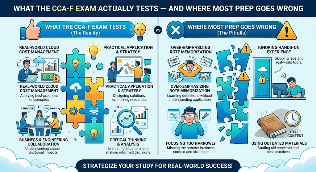 What the CCA-F Exam Actually Tests — And Where Most Prep Goes Wrong