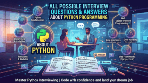 All possible interview questions and answers about python programming