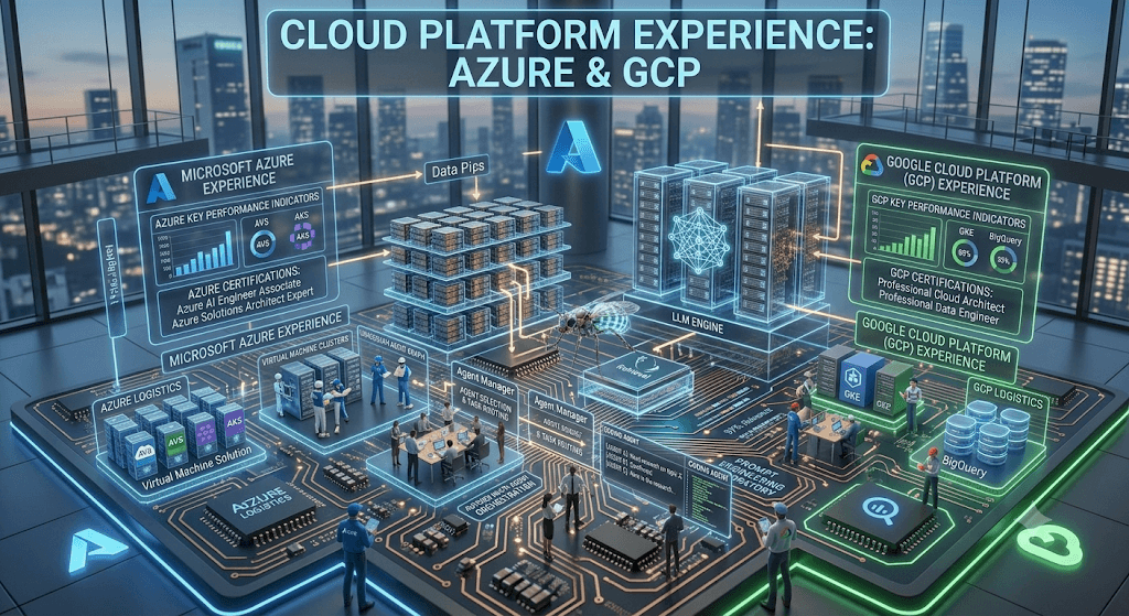 What cloud platform experience do you have (Azure/GCP)?