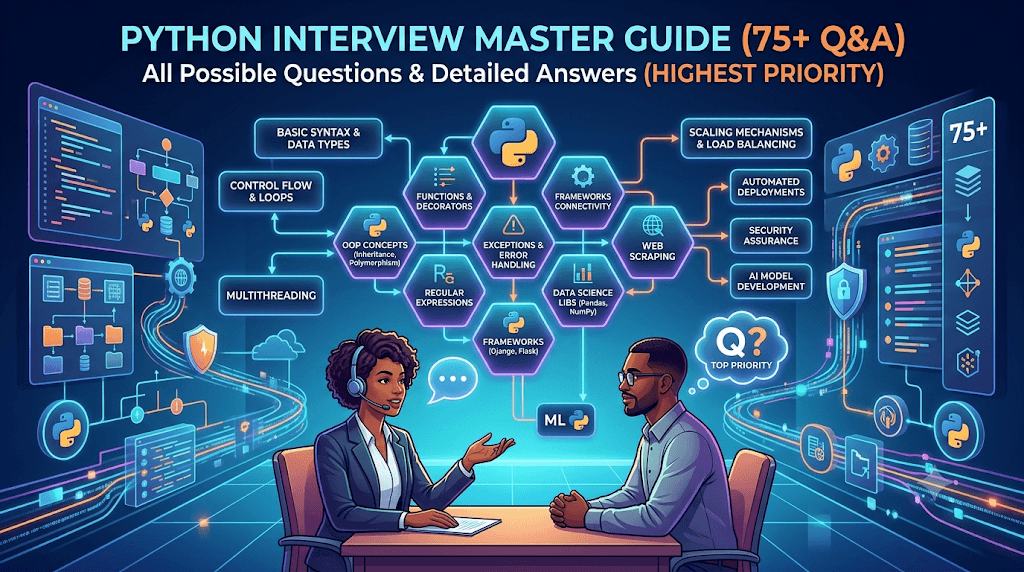 Python Interview Questions and Answers